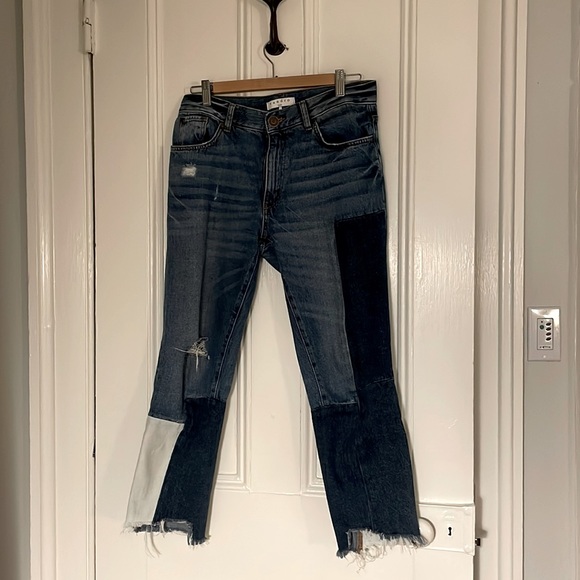 Sandro patchwork jeans - Picture 2 of 7